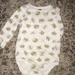 Baby yoda onesie , NWOT , has not been used.